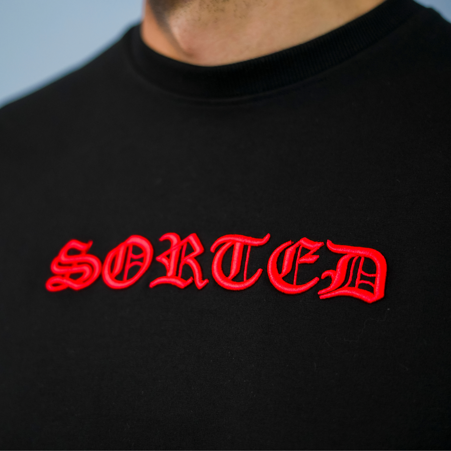 LOGO PUFF EMBROIDERED T- SHIRT