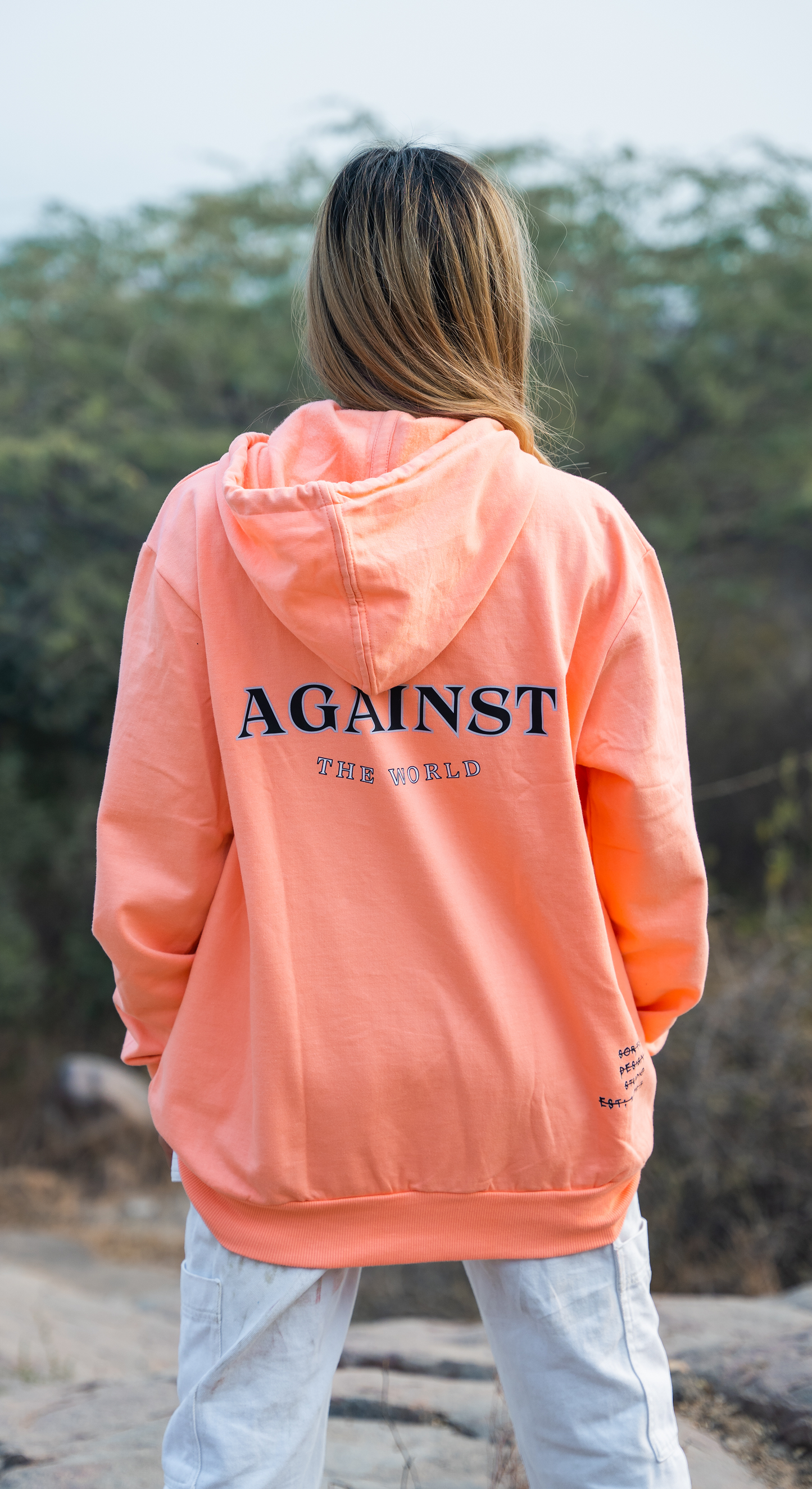 AGAINST THE WORLD HOODIE