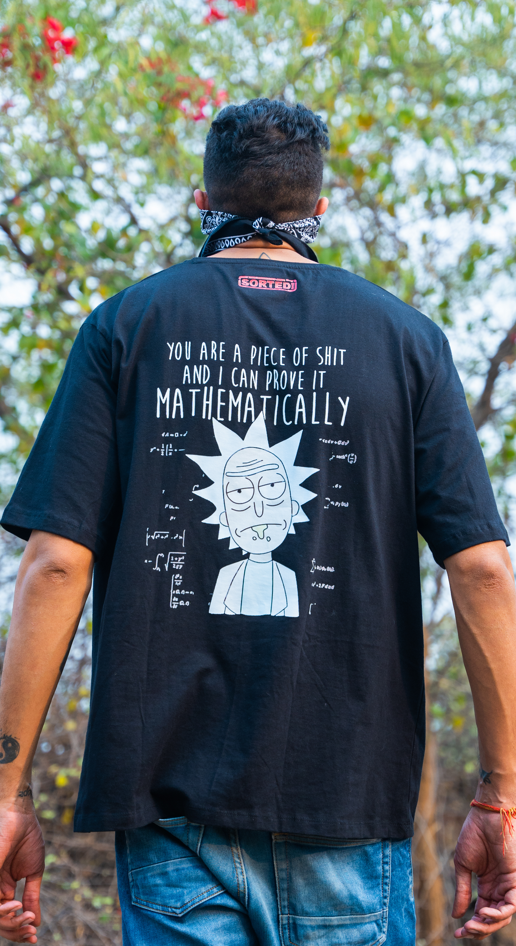 JUST RICK IT T-SHIRT