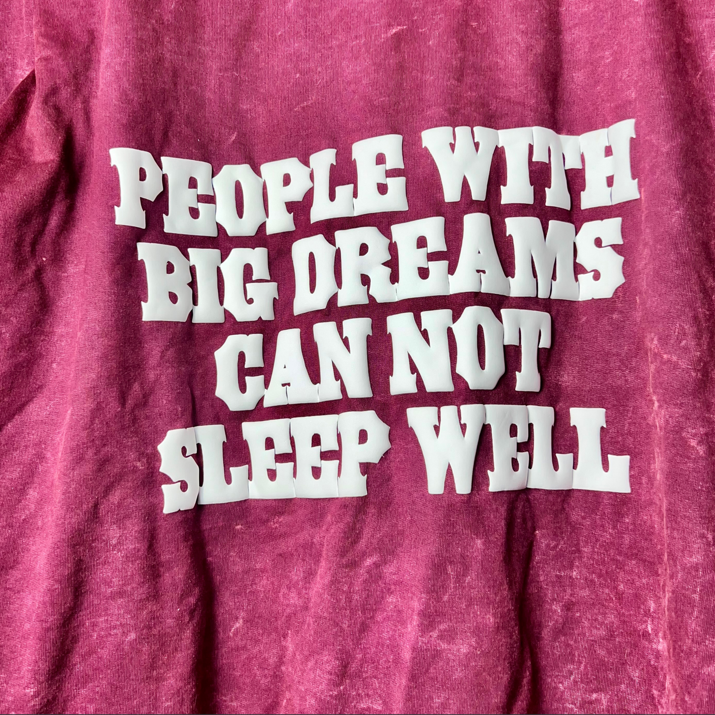 BIG DREAMS HOODIE ACID WASHED