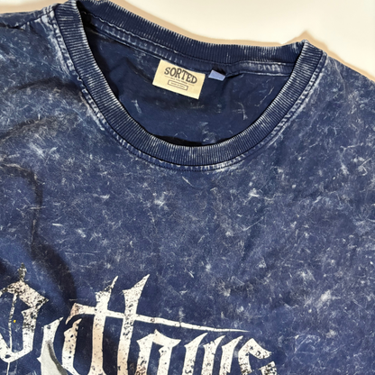 OUTLAWS ACID WASHED T - SHIRT